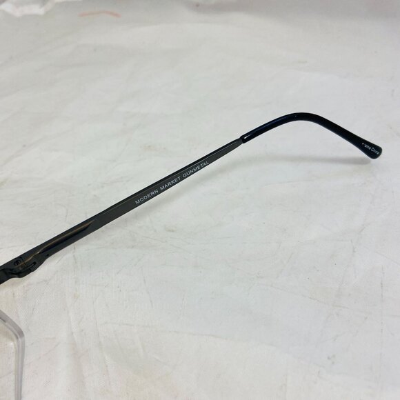 #4564 Modern Market Gunmetal glass frames 52 18 140 frames only - Picture 3 of 5